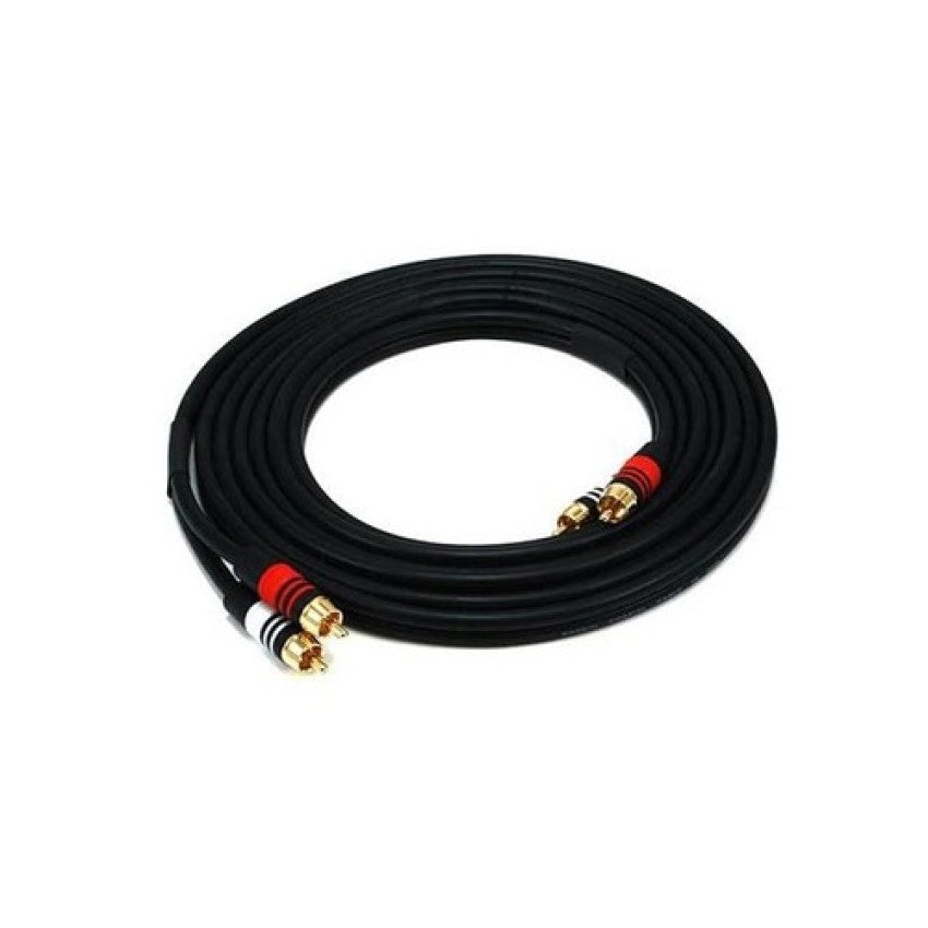 Monoprice Rca Plug/2 Rca Plug M/m 12ft (2865)