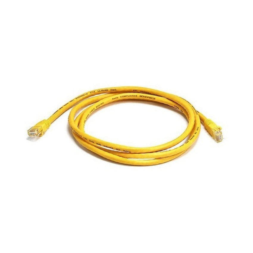 Monoprice Cat6 24awg Cable_ 10ft Yellow (3443)