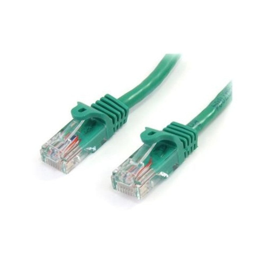 StarTech 15ft Green Snagless Cat5 Utp Patch Cable (45PATCH15GN)