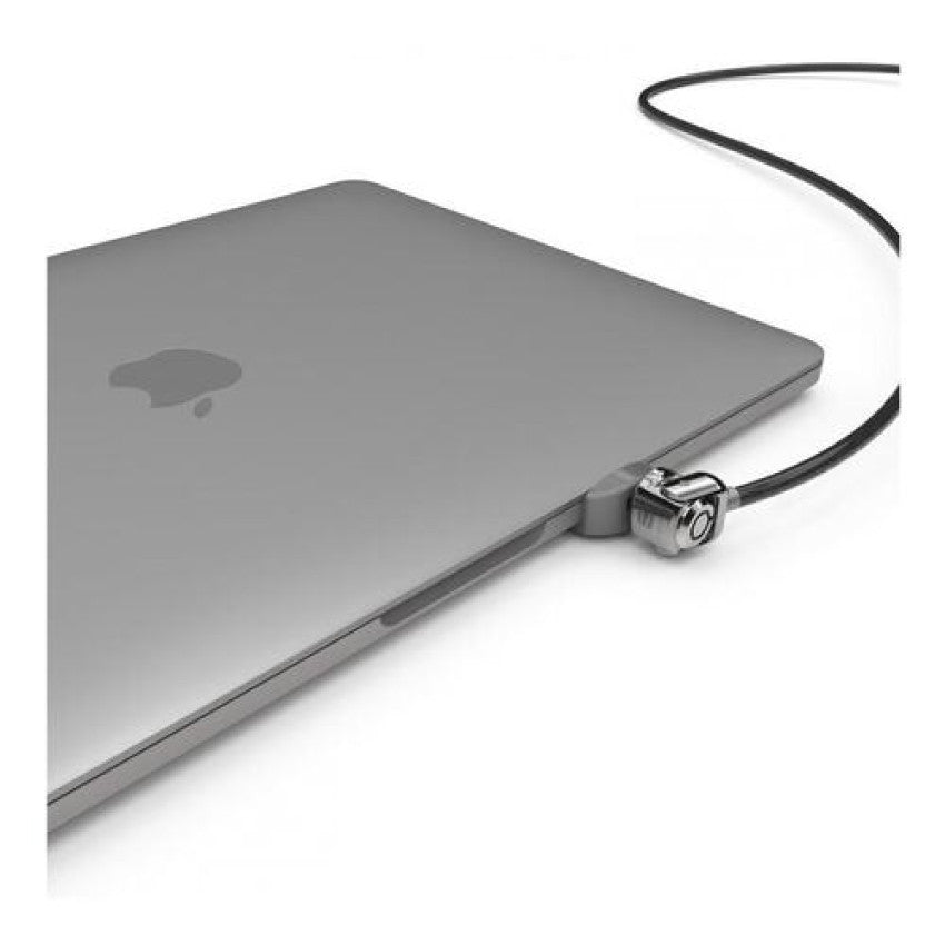 Compulocks Ledge Lock Adapter For Macbook Pro 13in M1 & M2 With Combination Cable Lock Silve (UNVMBPRLDG01CL)