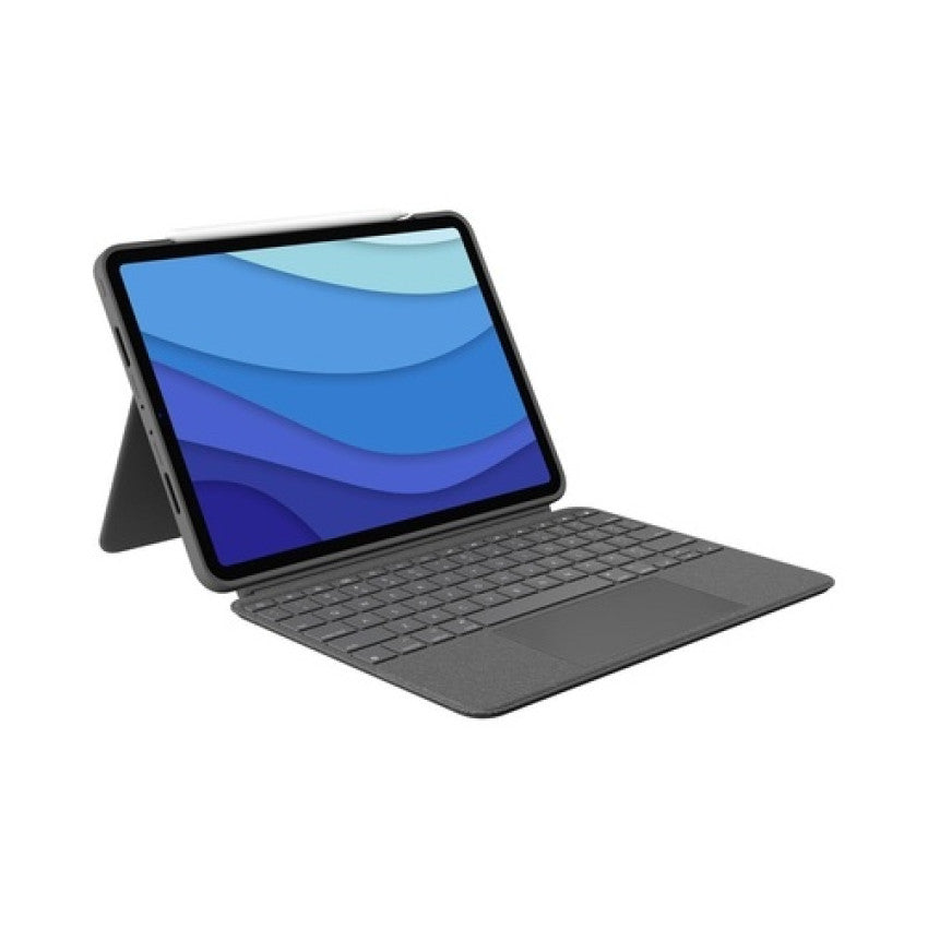 Logitech Combo Touch For Ipad Pro 12.9 Inch - 5th Generation - Sand (920010119)