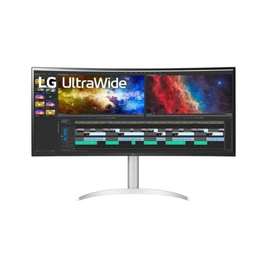 LG 38in Monitor, 3840x1600, Ips, Usb Type-c, Hdmi (2), Usb 3.0 (2), Dp, Tilt, Height, Amd Freesync, Hdr10, Spk (38BP85CW)