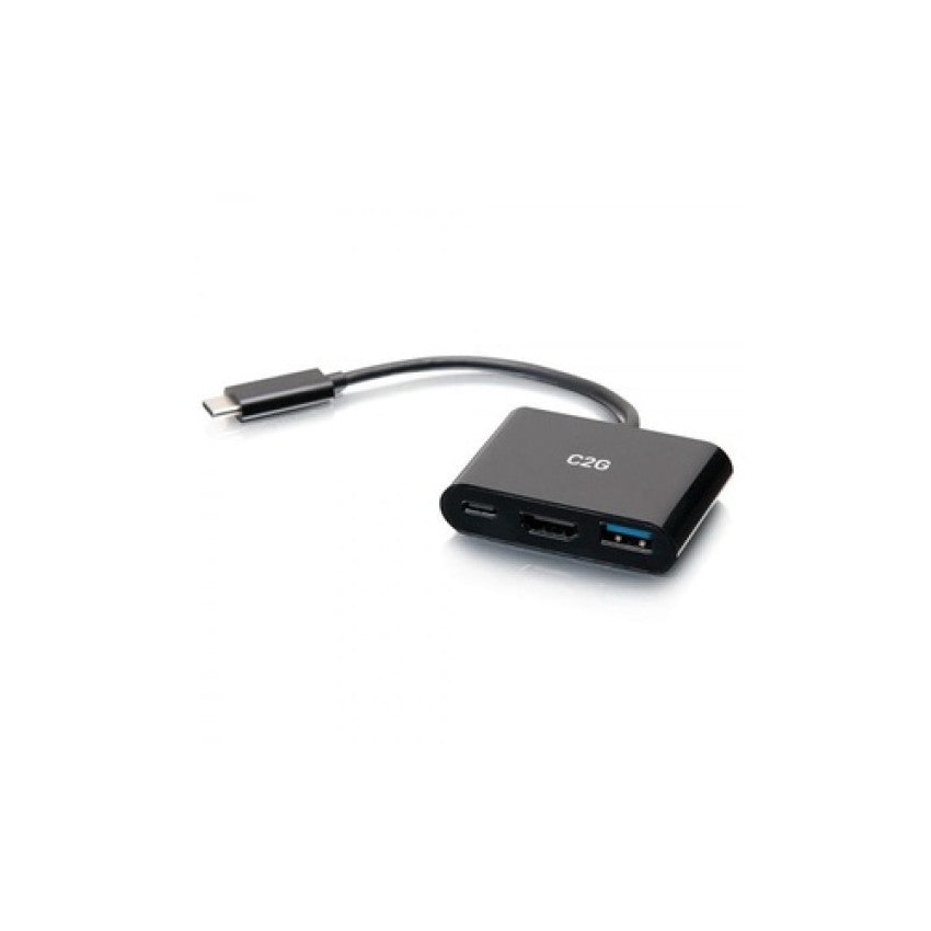 C2G Usb C To Hdmi, Usb A, Power Dock (C2G54453)