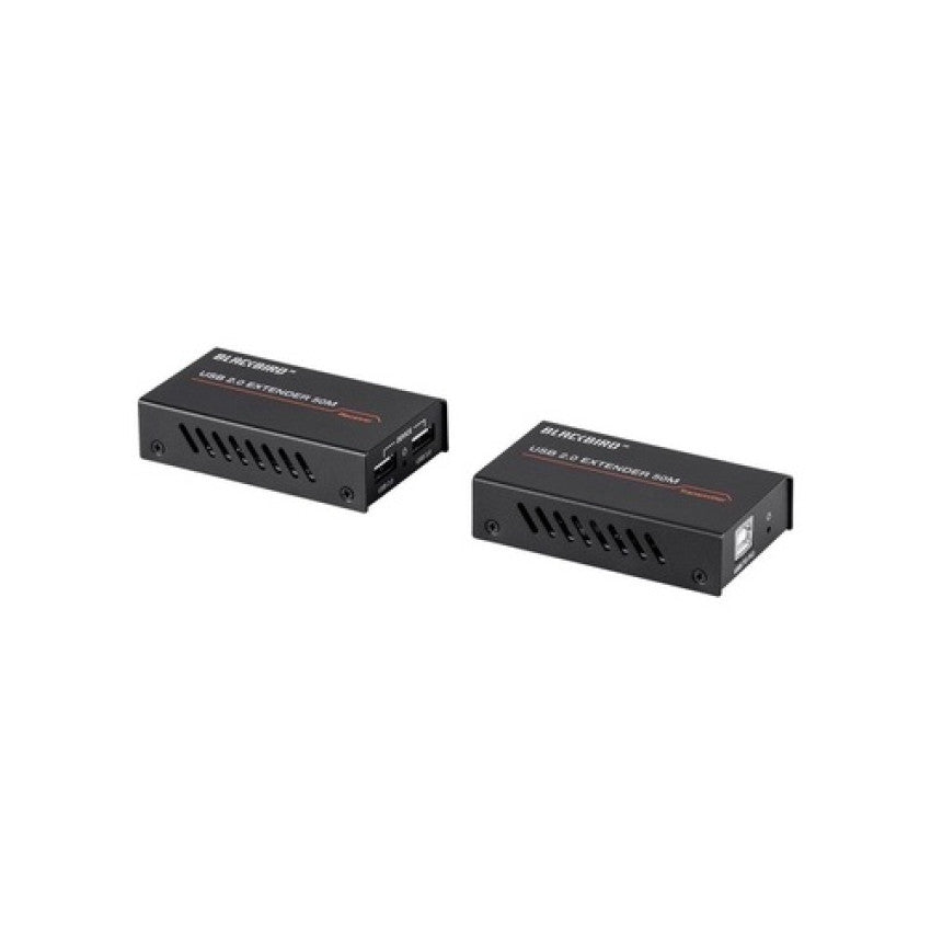 Monoprice Blackbird Usb 2.0 2-port Extender Over Cat5e/6 - 50m /164ft (39673)
