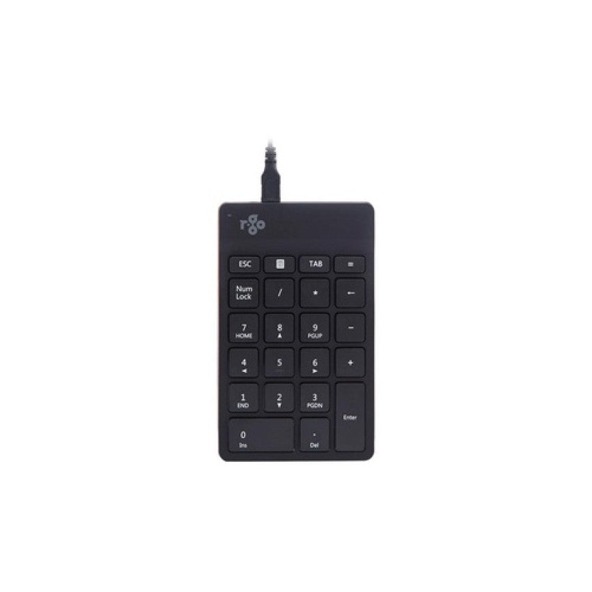 Rapiddeploy R-go Numpad Break, Black, Wired (RGOCONMWDBL)