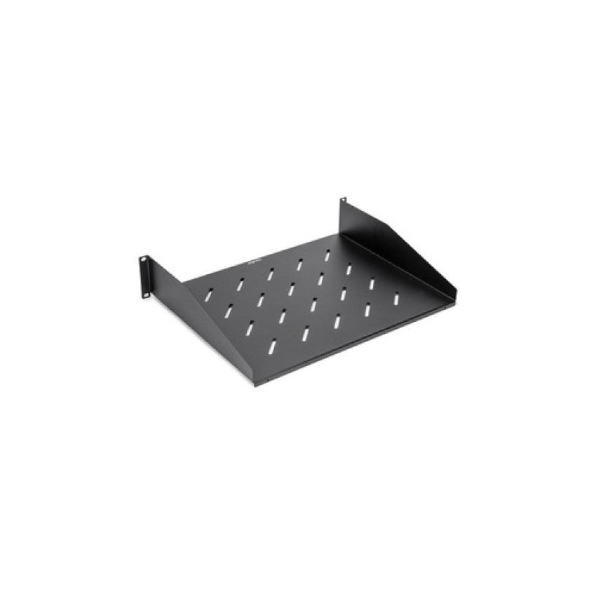 Rocstor 2u Rack Vented Shelf - Black (Y10E018B1)