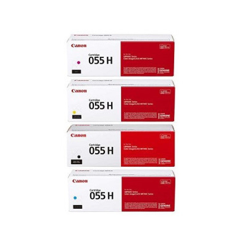 Canon 055H High Capacity Toner Cartridge Set