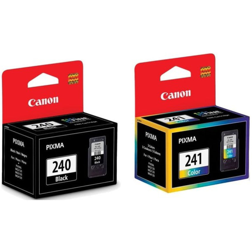 Canon PG-240 Black & CL-241 Color Ink Cartridges