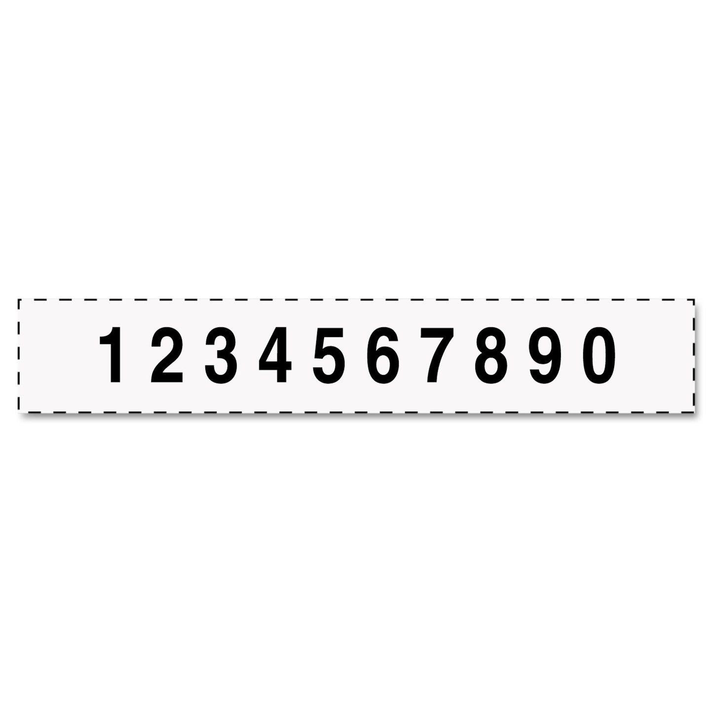 Trodat Professional Self-Inking Numberer, Ten Bands/Digits, Type Size: 2, Black (T55510)