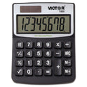 Victor 1000 Minidesk Calculator, 8-Digit LCD