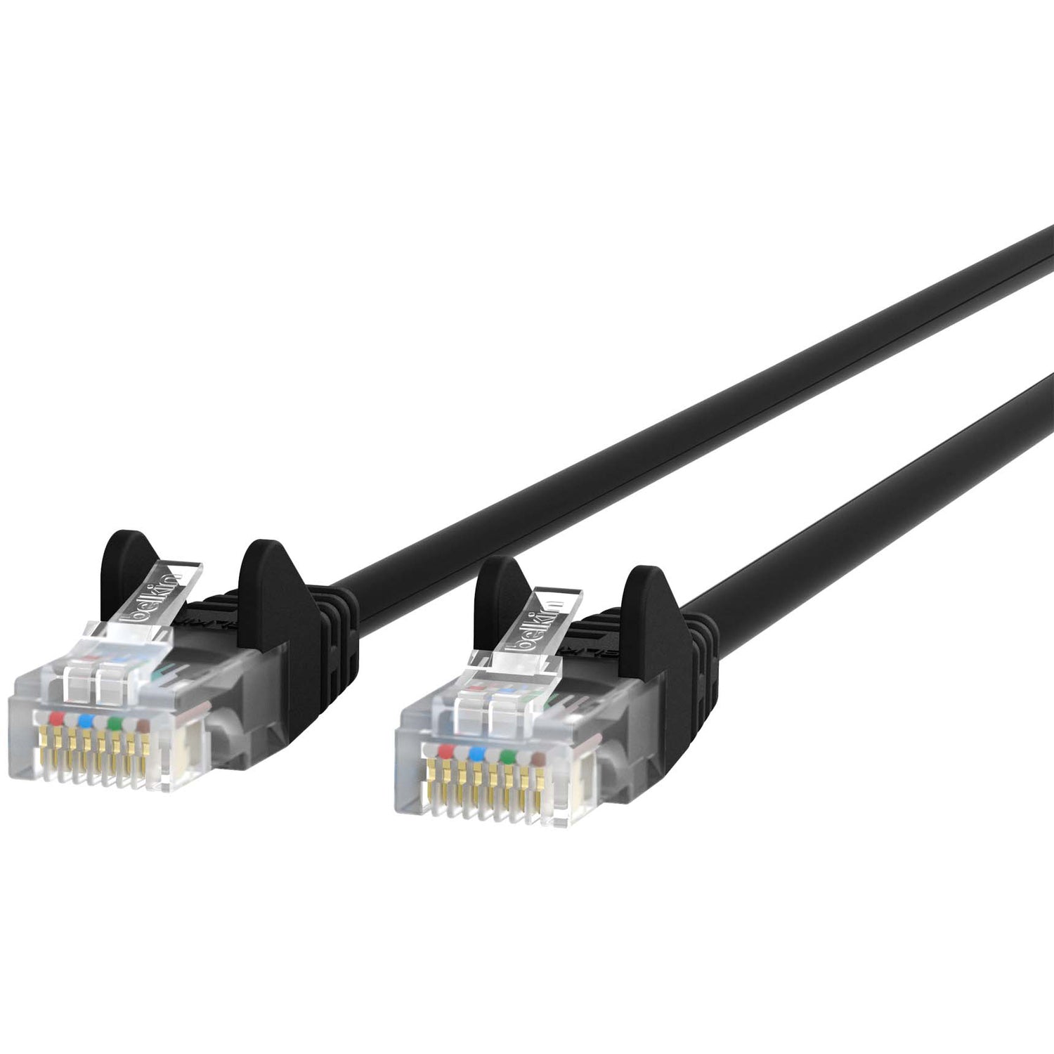 Belkin 4ft Cat5e Snagless Patch Cable Black (A3L79104BLKS)