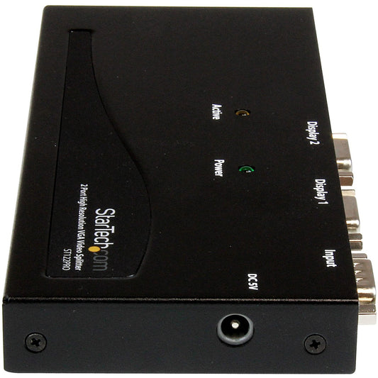 StarTech 2 Port High Res Vga Video Splitter (ST122PRO)
