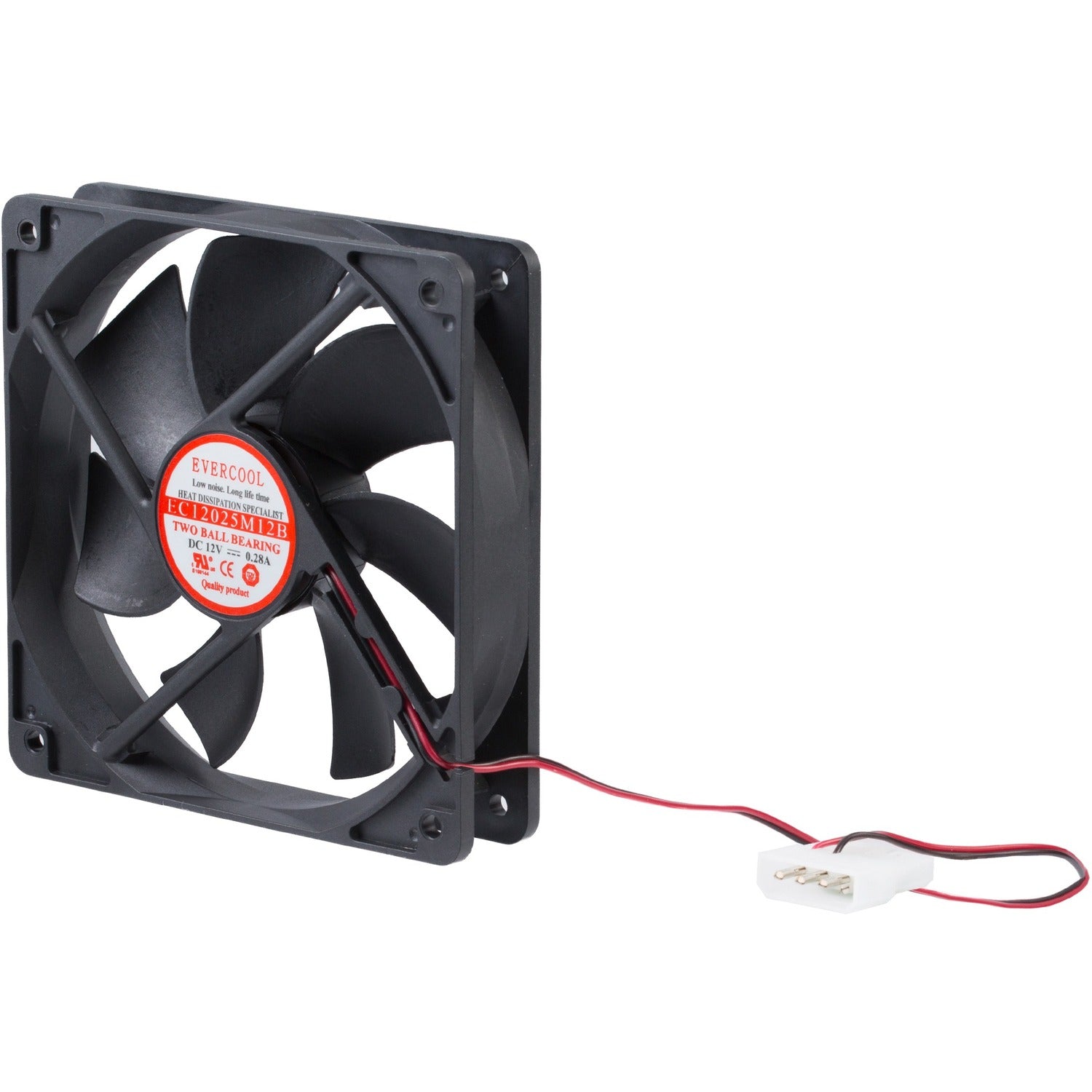 StarTech 120mm Dual Ball Bearing Cpu Case Fan Lp4 (FANBOX12)