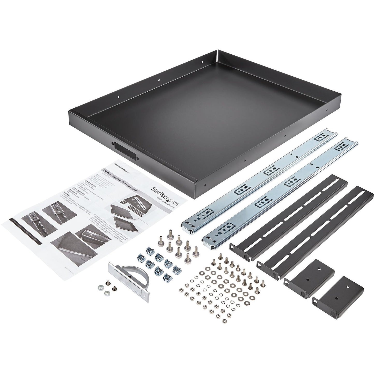 StarTech 22 Deep Slide Server Rack Cabinet Shelf (SLIDESHELFD)