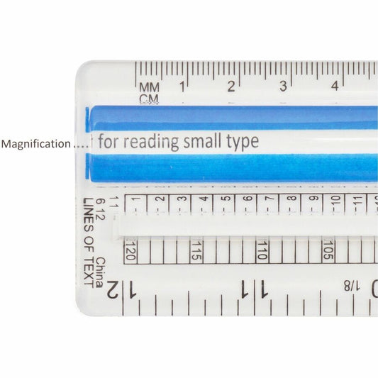 Westcott Magnifying Computer Printout Rulers (40711)