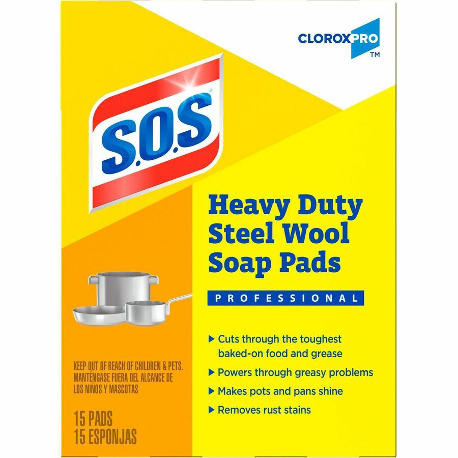  S.O.S Steel Wool Soap Pads (88320)