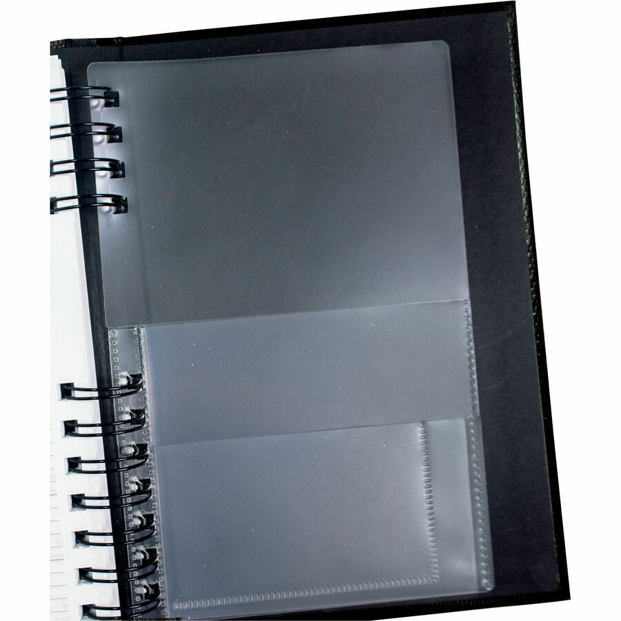 Brownline CoilPro Hard Cover Daily Appointment Book / Monthly Planner (CB634CBLK)