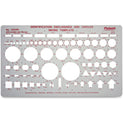 Chartpak Circle/Identification Template (1002PI)