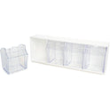 Deflecto Tilt Bin Interlocking Multi-Bin Storage Organizer (20403OP)