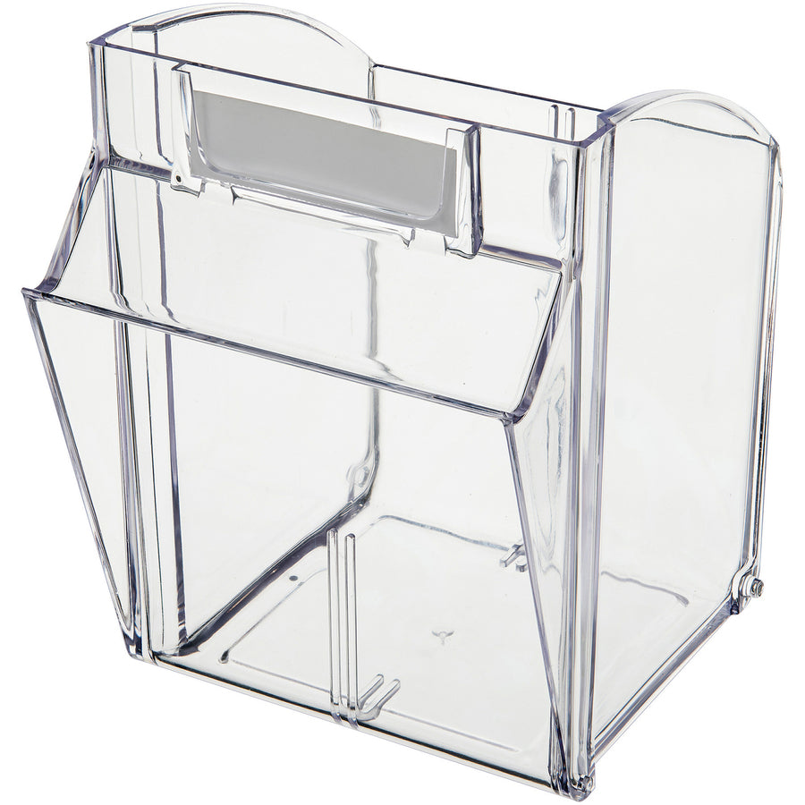 Deflecto Tilt Bin Interlocking Multi-Bin Storage Organizer (20403OP)