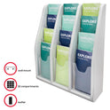 Deflecto Multi-Compartment Literature Display (52809)