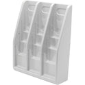 Deflecto Multi-Compartment Literature Display (52809)