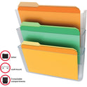 Deflecto Stackable DocuPocket for Partition Walls (73601RT)