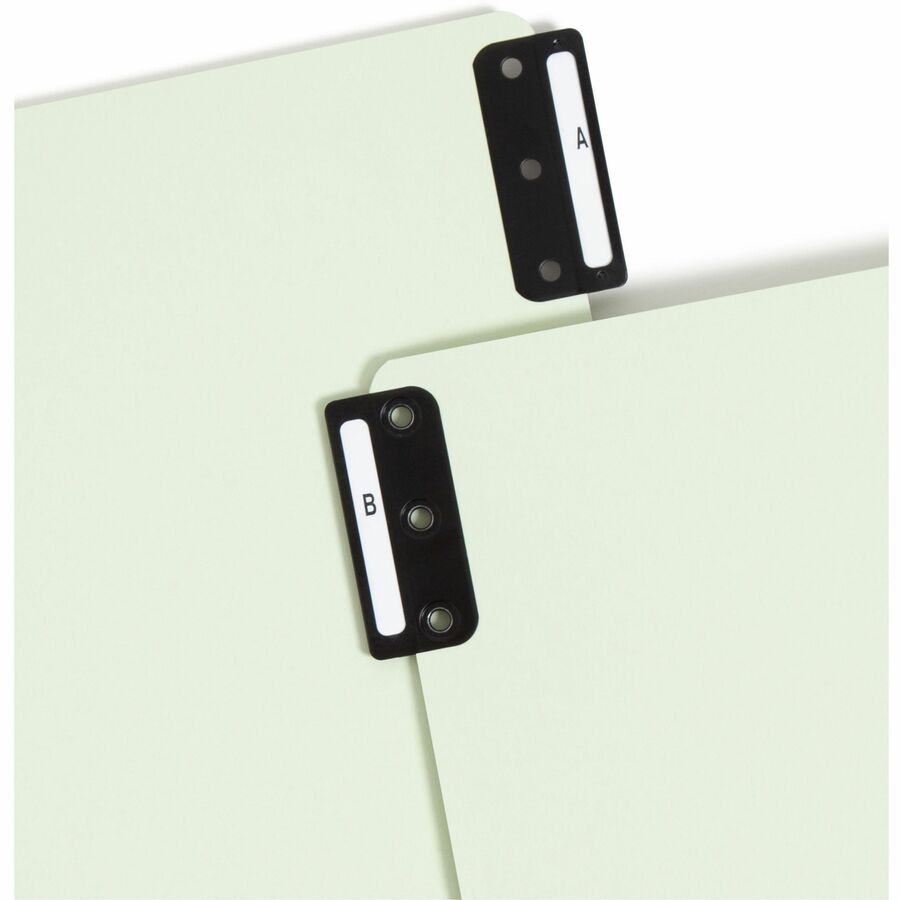 Smead 100% Recycled Filing Guides with Vertical Extra-Wide Blank Tab (61676)