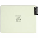 Smead 100% Recycled Filing Guides with Vertical Extra-Wide Blank Tab (61676)