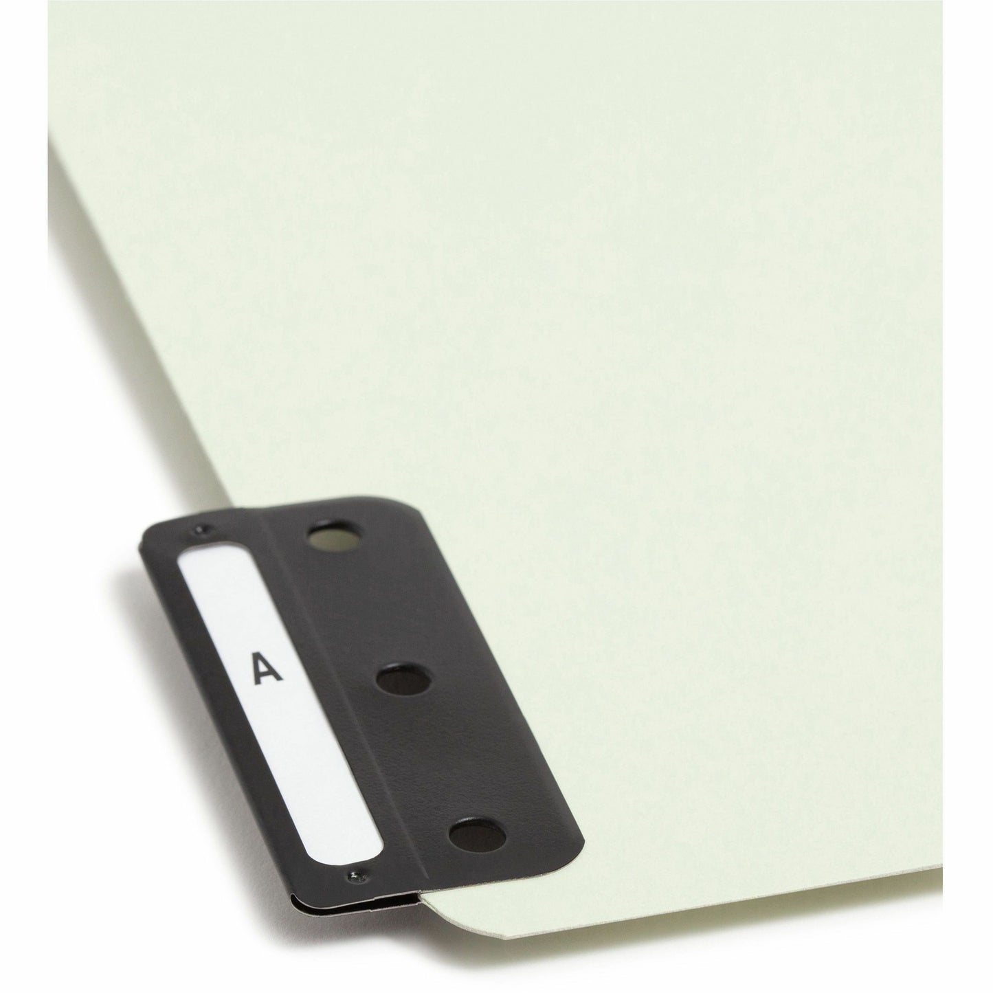 Smead 100% Recycled Filing Guides with Vertical Extra-Wide Blank Tab (61676)