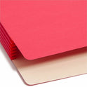 Smead Colored Straight Tab Cut Legal Recycled File Pocket (74241)