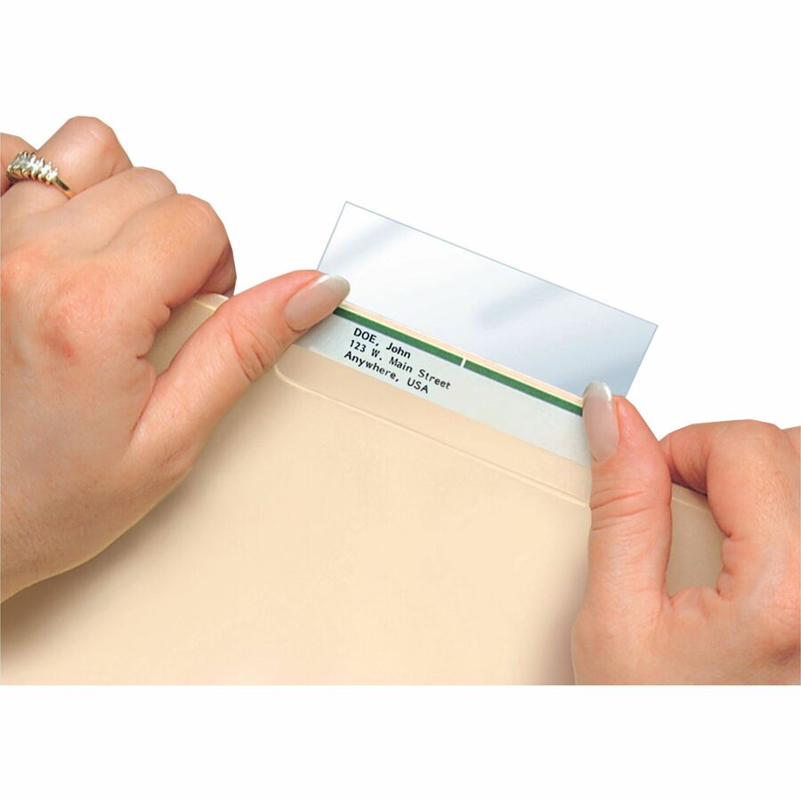 Tabbies Self-adhesive File Folder Label Protectors (58385)