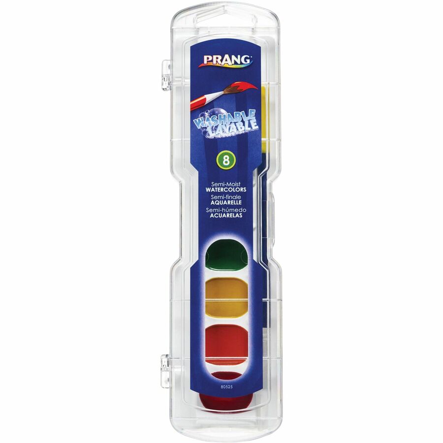 Prang Semi-Moist Washable Watercolors (80525)