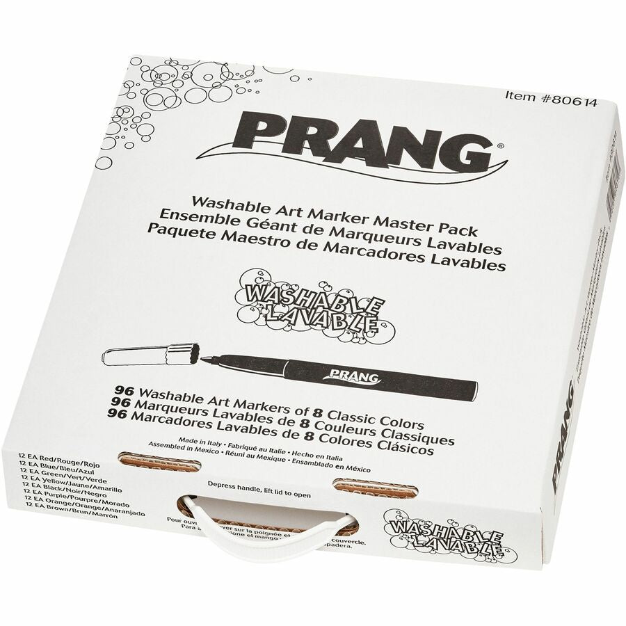 Prang Bullet Tip Washable Master Pack Art Markers (80614)