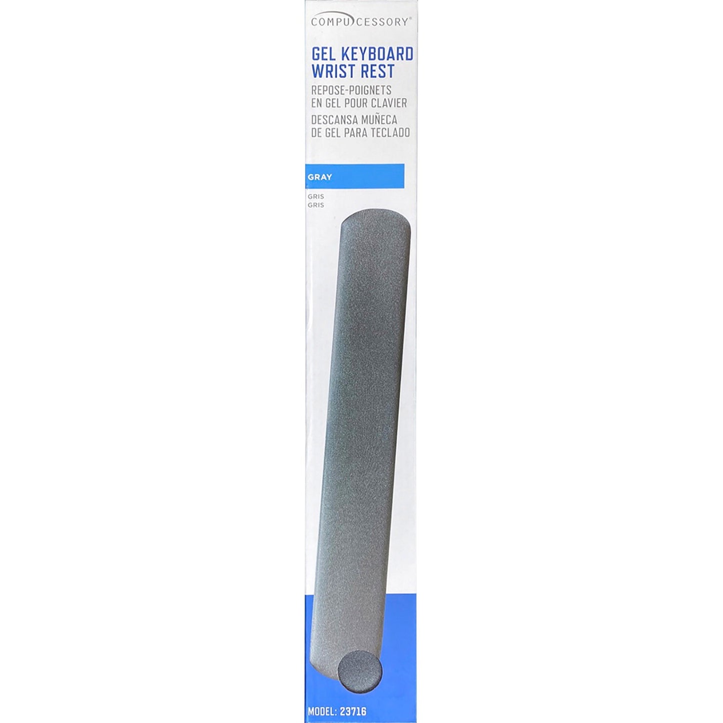 Compucessory Gel Keyboard Wrist Rest Pads (23716)