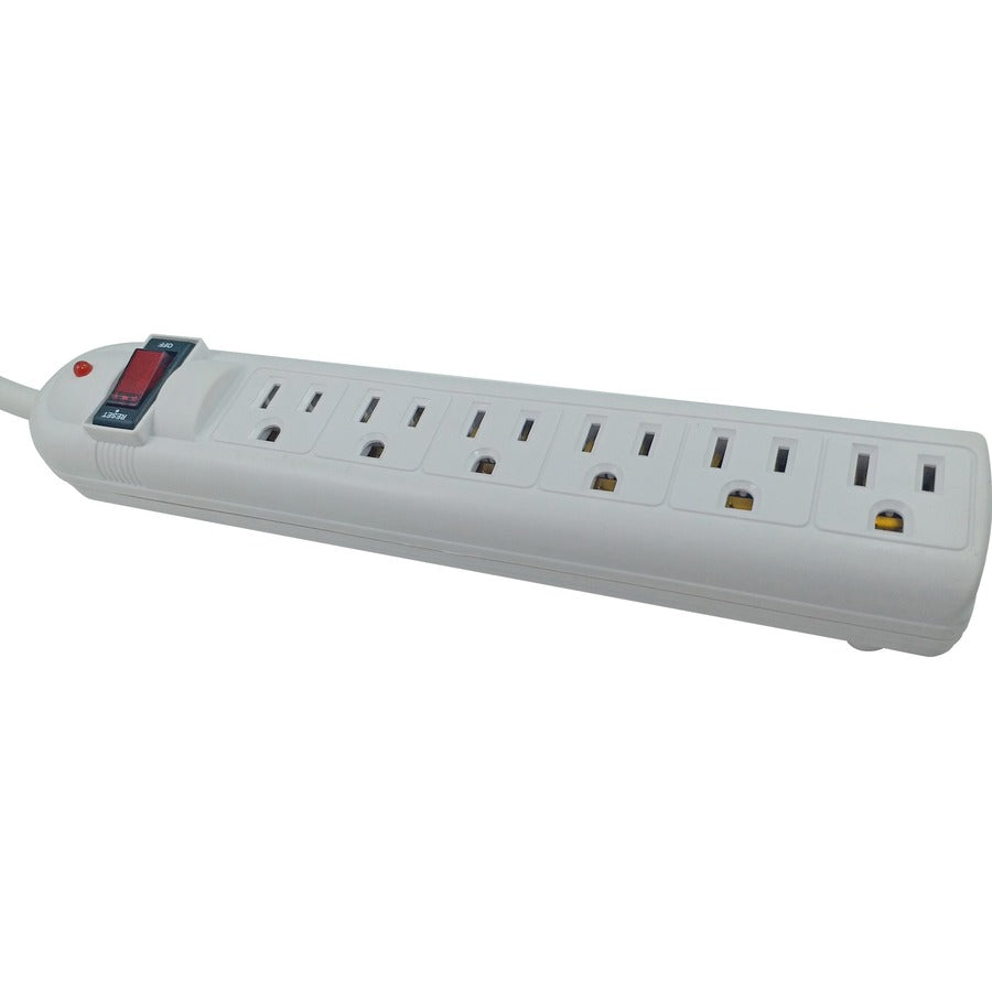 Compucessory 6-Outlet Strip Office Surge Protector (25102)