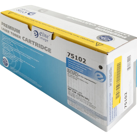 Elite Image Remanufactured Laser Toner Cartridge - Alternative for HP 13A (Q2613A) - Black - 1 Each (75102)