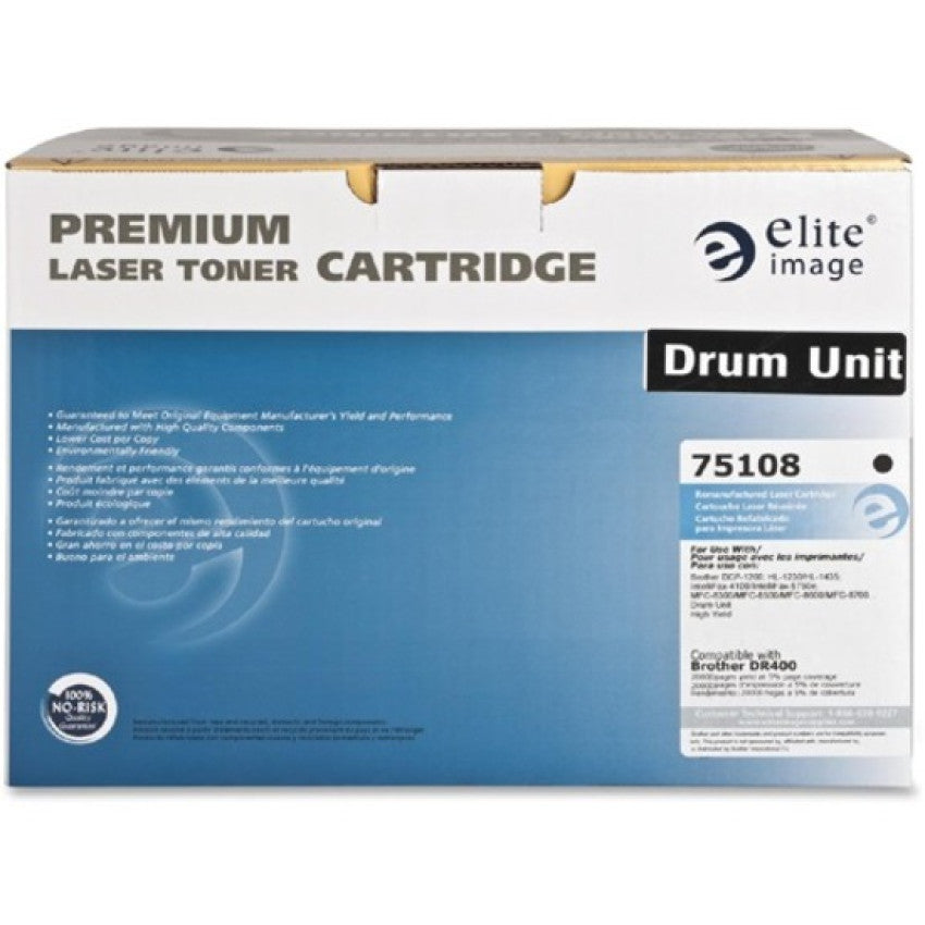 Elite Image Remanufactured Imaging Drum Alternative For Brother DR400 (75108)