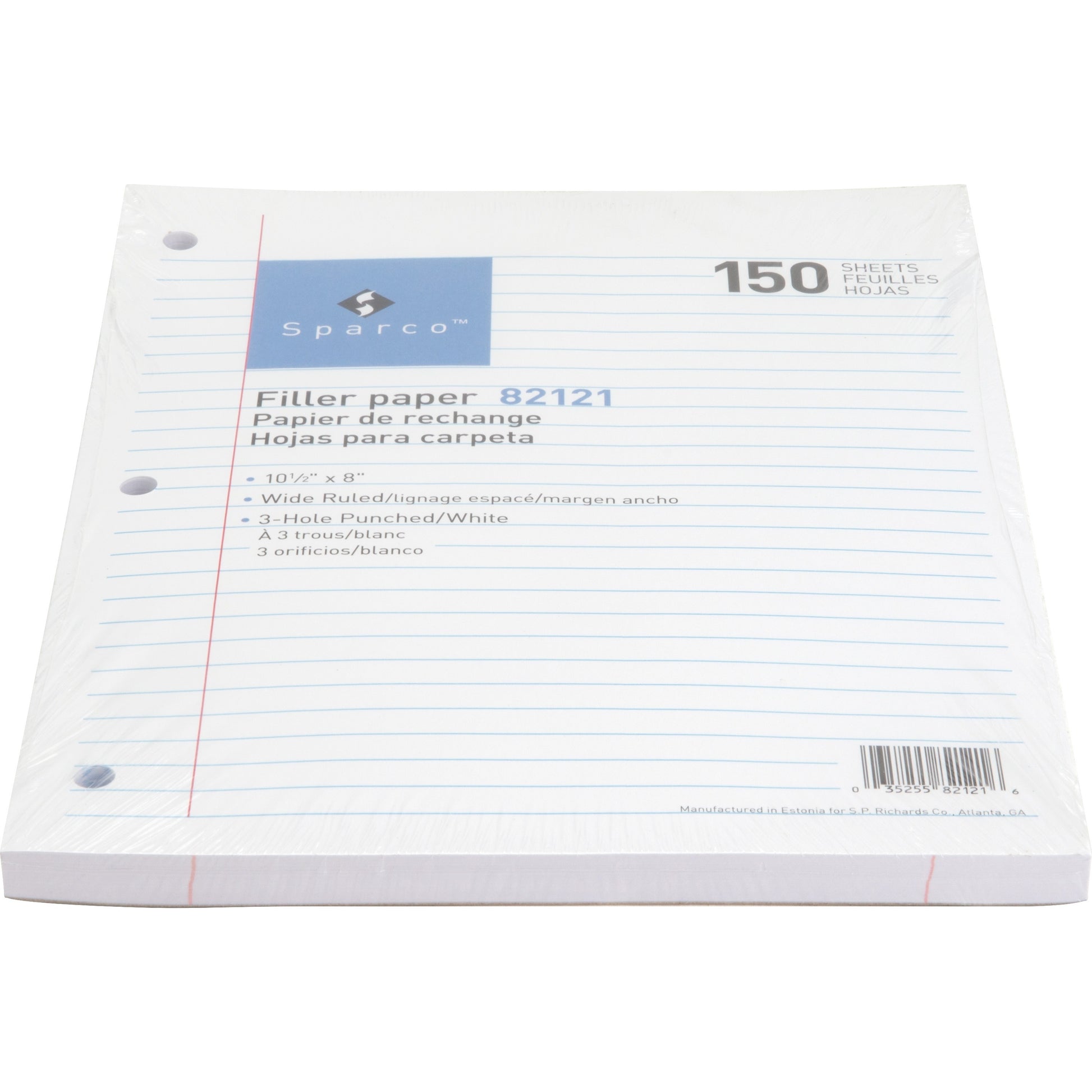 Sparco 3HP Filler Paper (82121)