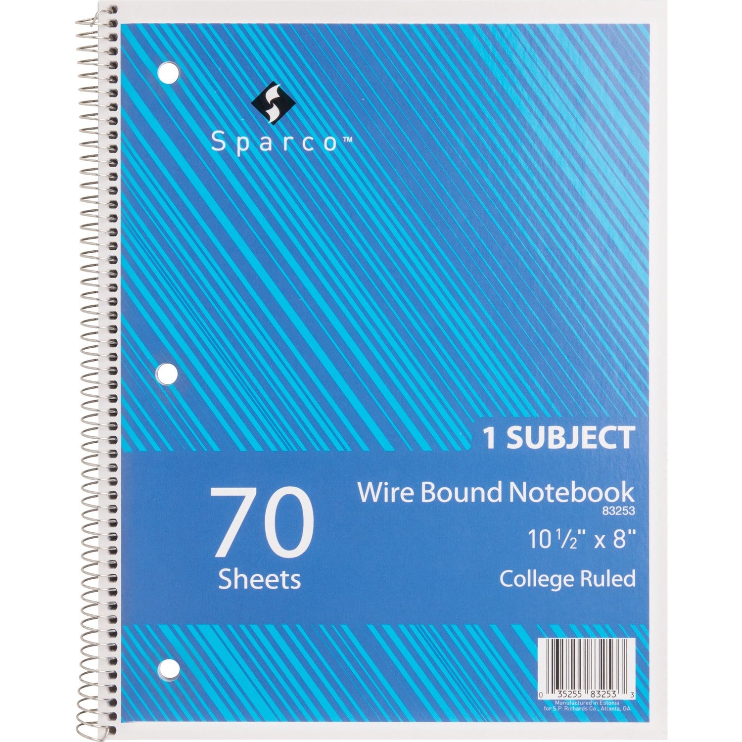 Sparco Wirebound Notebook (83253)