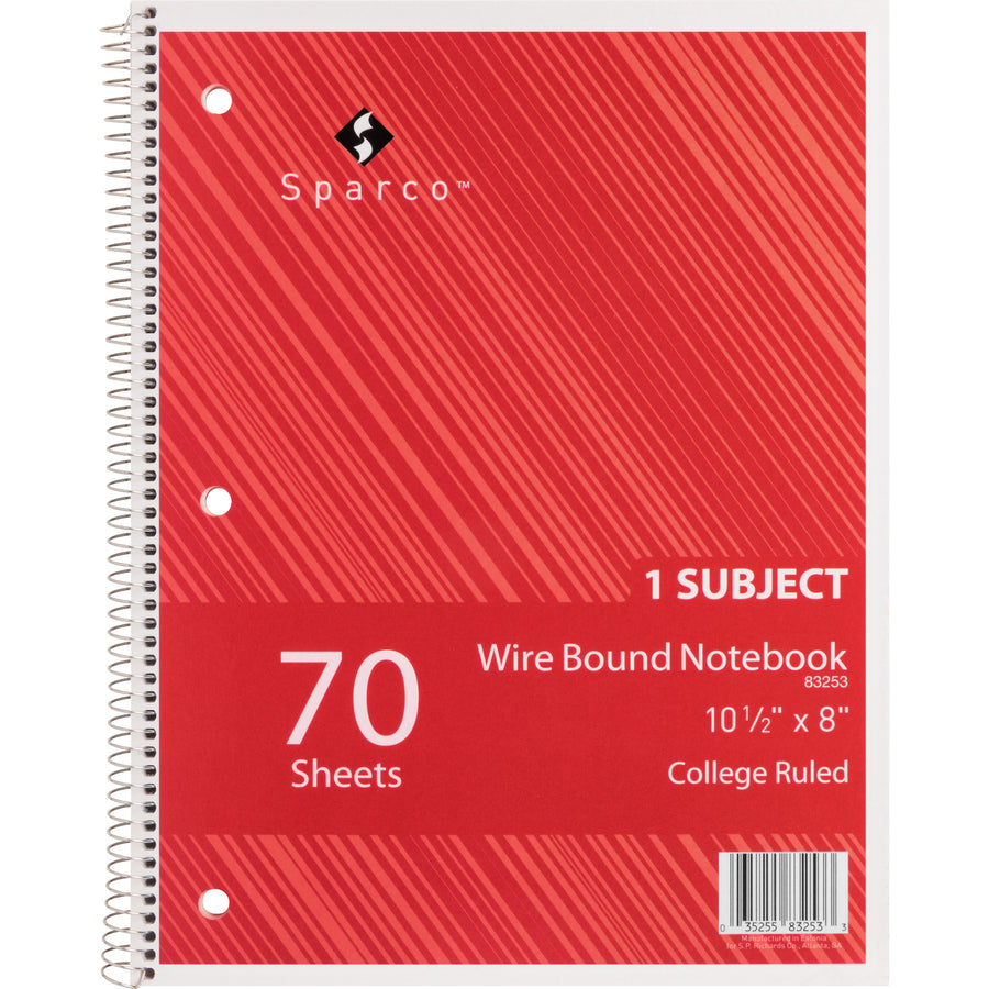 Sparco Wirebound Notebook (83253)