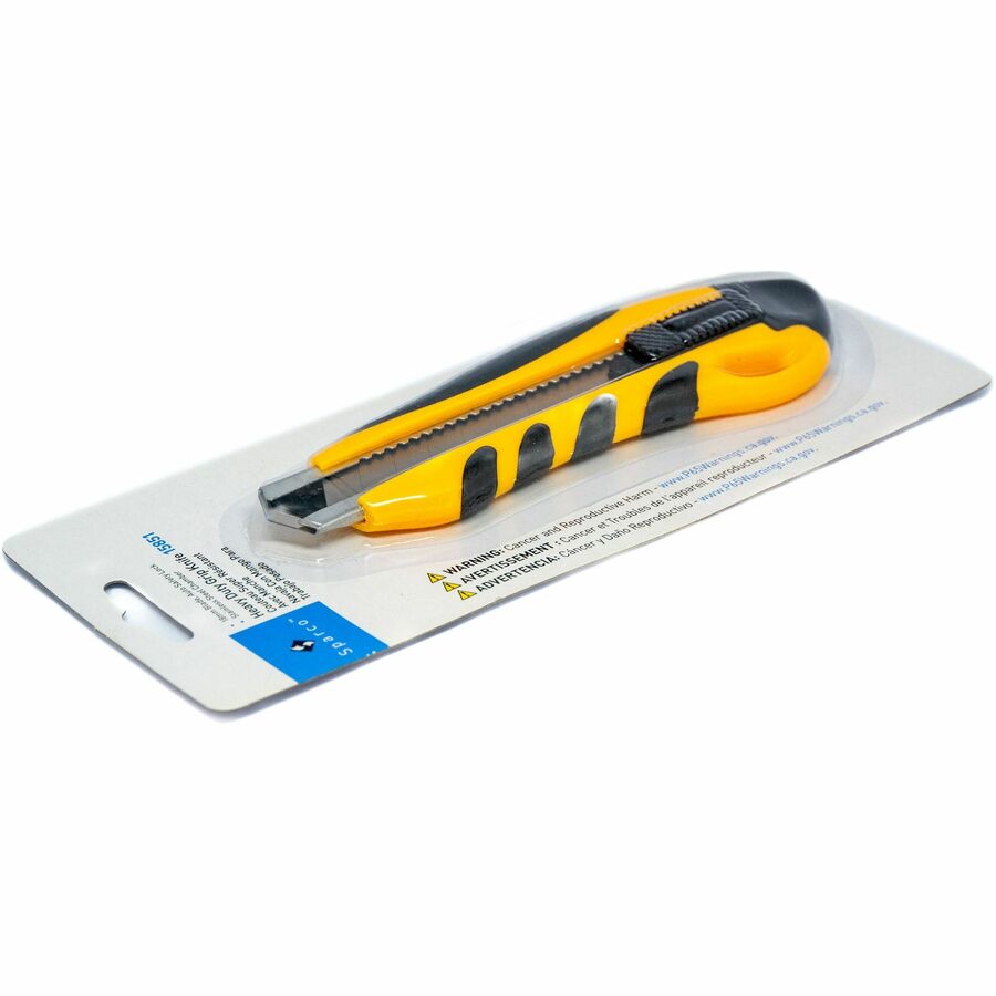 Sparco PVC Anti-Slip Rubber Grip Utility Knife (15851)