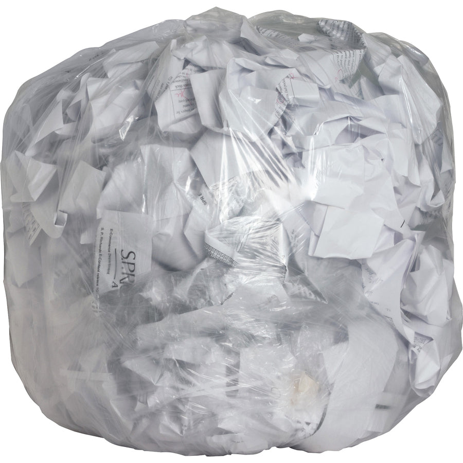 Genuine Joe Clear Trash Can Liners (01013)