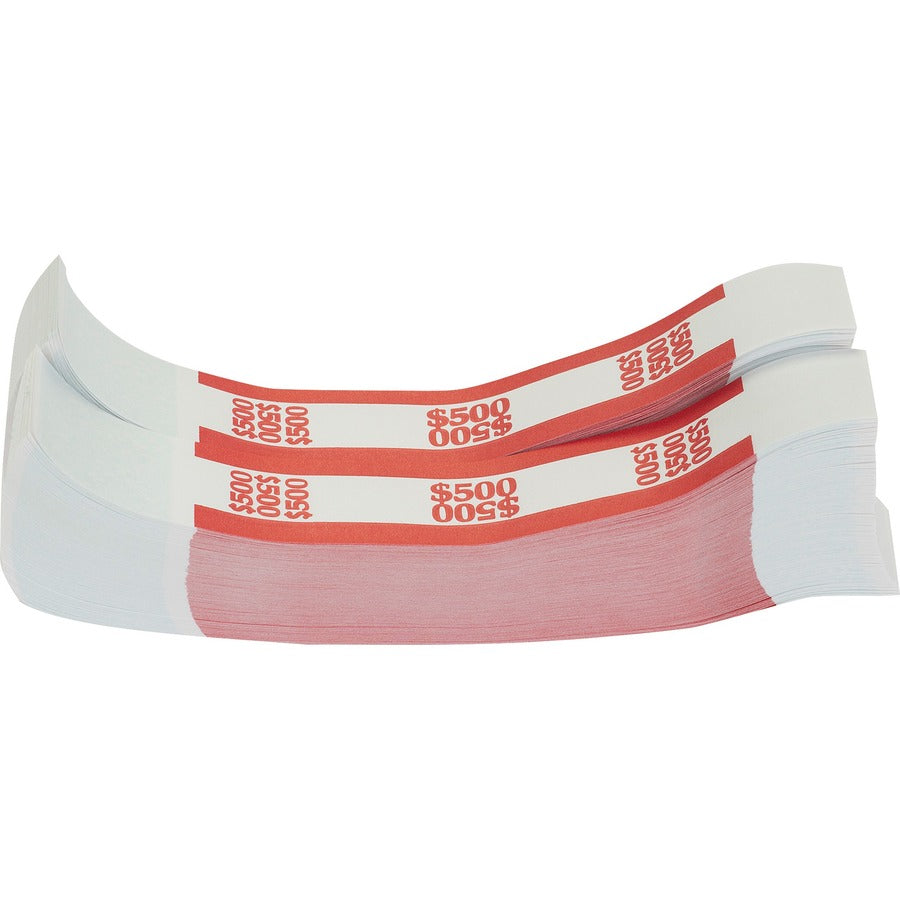 Sparco White Kraft ABA Bill Straps (BS500WK)