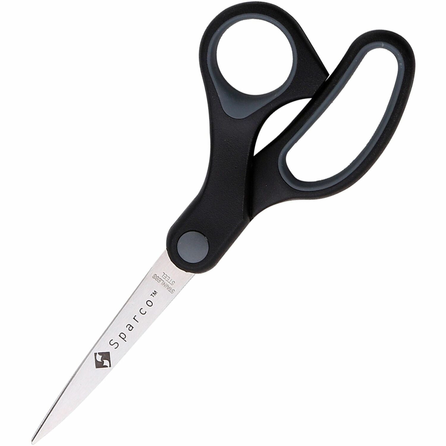 Sparco Straight Scissors w/Rubber Grip Handle (25225)