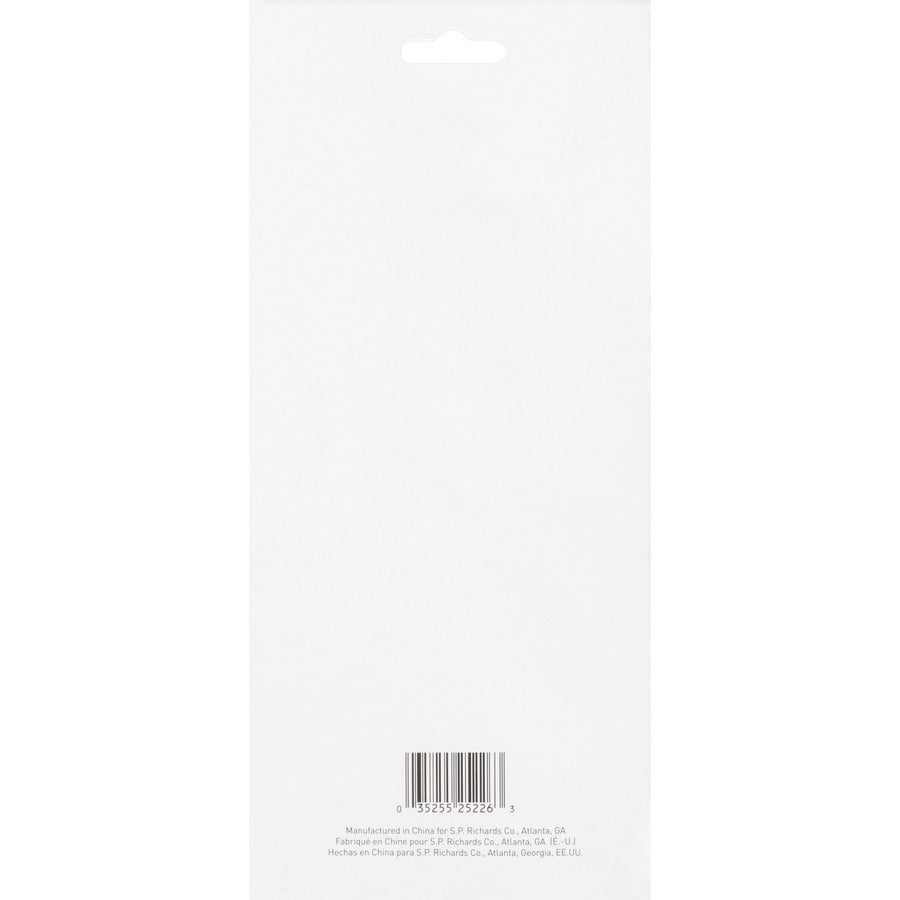 Sparco Straight Scissors w/Rubber Grip Handle (25226)