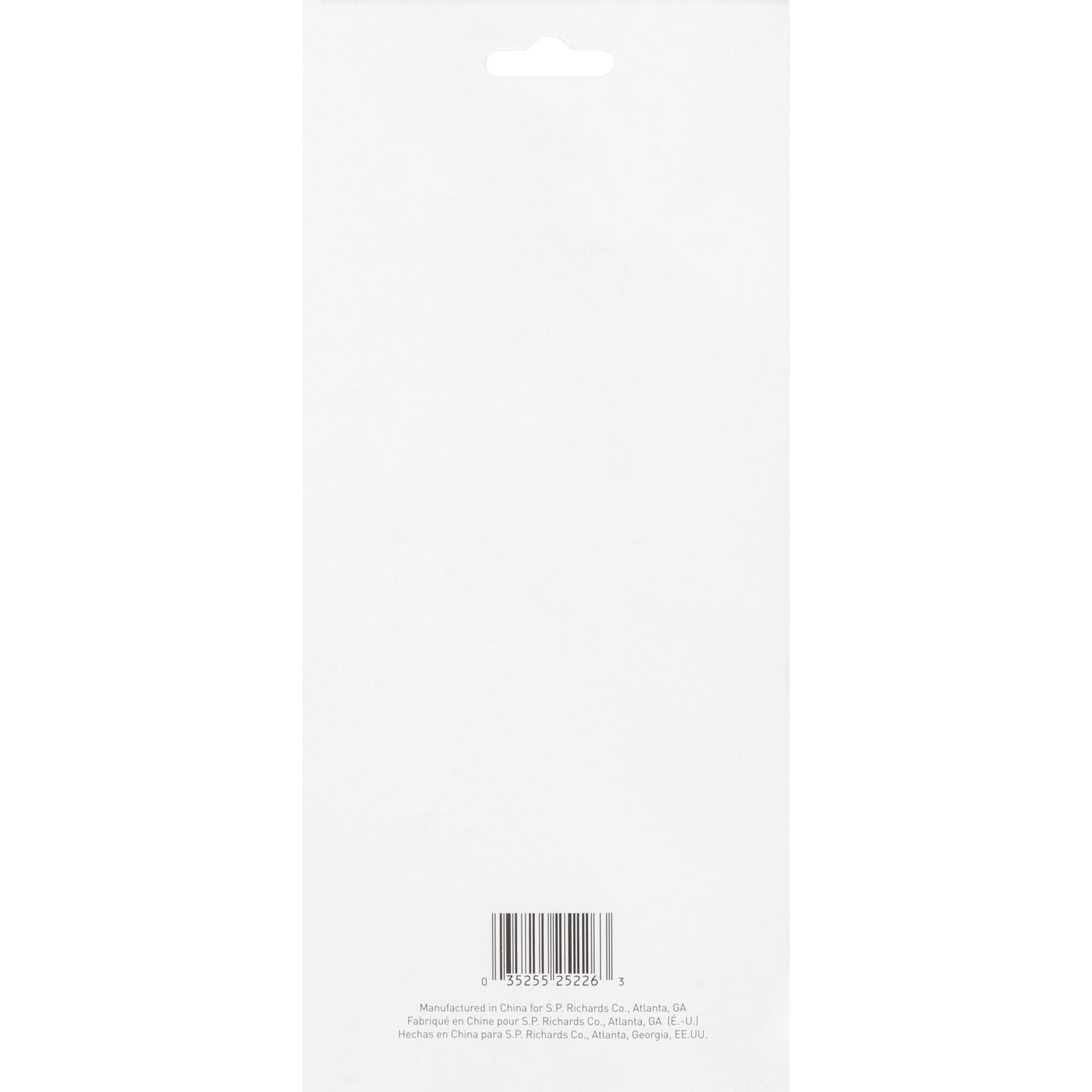 Sparco Straight Scissors w/Rubber Grip Handle (25226)