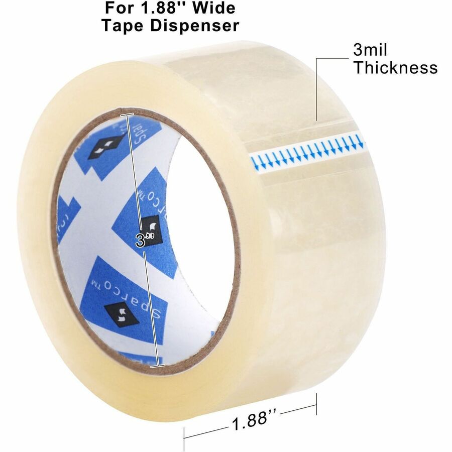 Sparco Heavy-duty Packaging Tape with Dispenser (64011)