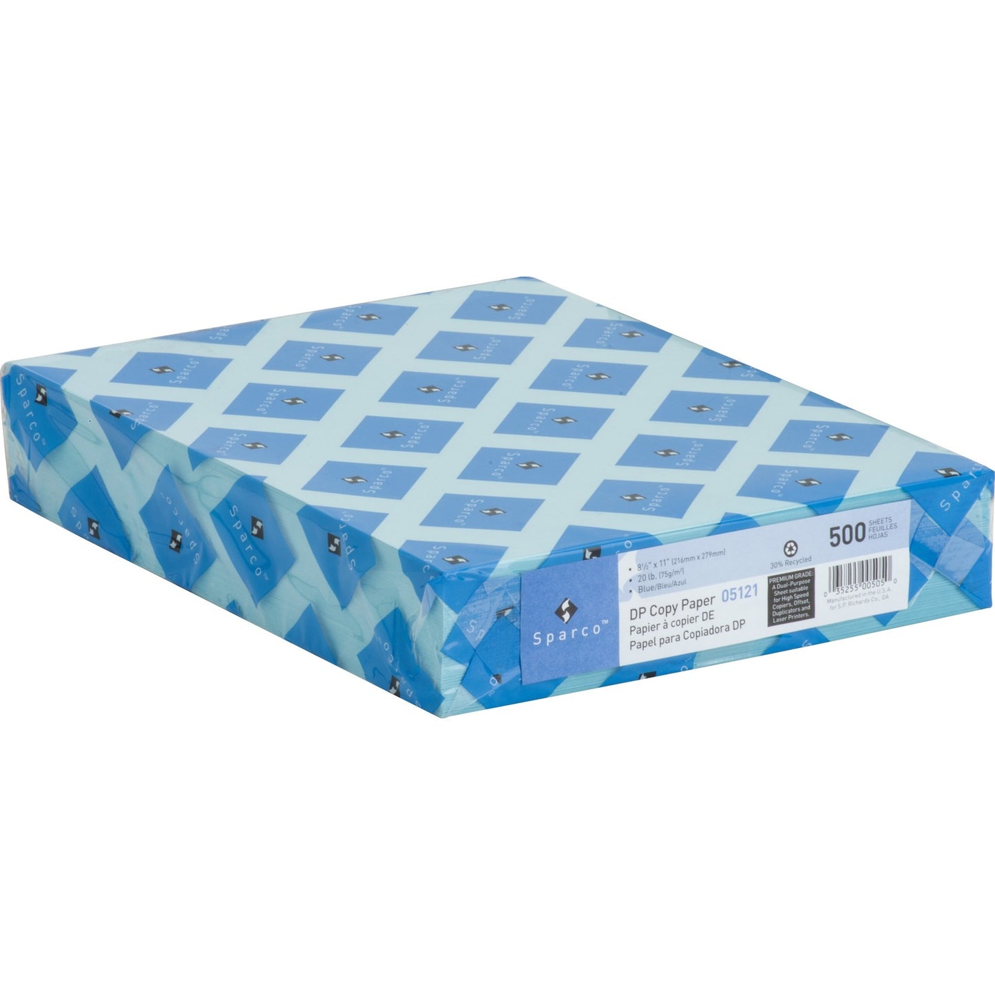 Sparco Premium Copy Paper - Blue (05121)