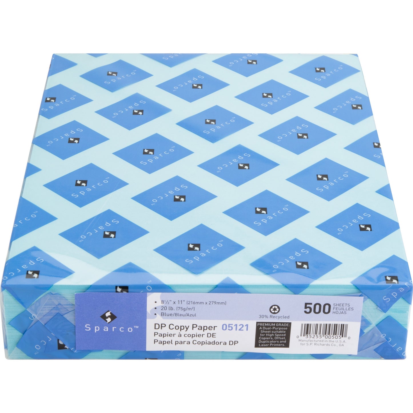 Sparco Premium Copy Paper - Blue (05121)